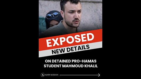 🚨 𝗪𝗵𝗼 𝗶𝘀 𝗠𝗮𝗵𝗺𝗼𝘂𝗱 𝗞𝗵𝗮𝗹𝗶𝗹? [*𝗞𝗵𝗮𝗹𝗶𝗹i] - Columbia University & Barnard College Pro Terrorist Agitator