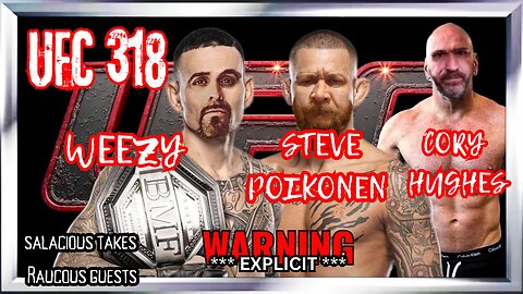UFC 318 Commentary W/ Cory Hughes | Steve Poikonen