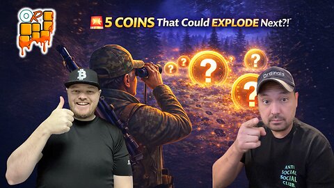 🚨5 COINS That Could EXPLODE Next?!🔥 Massive UPSIDE Most People Are STILL IGNORING 🤯🚀