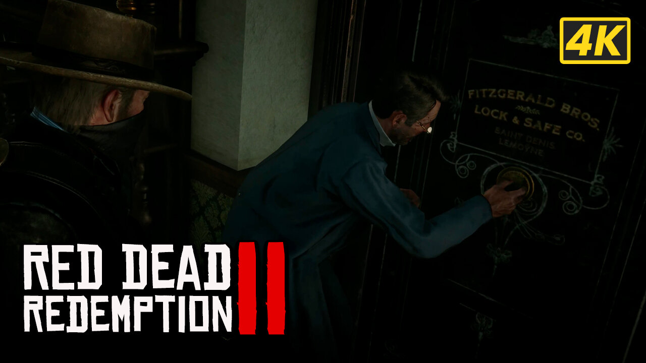 Banca Scassinata: La Banda fa il Colpaccio - RED DEAD REDEMPTION 2 [BEST MISSIONS ITA 4K - PARTE. 6]