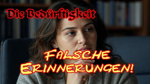 Die Bedürftigkeit Teil 8 - Neigung zu Fantasie & Täuschung