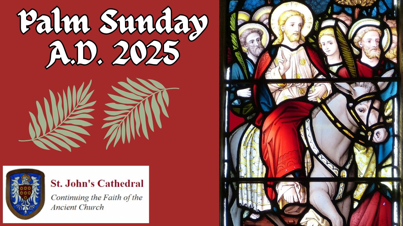Palm Sunday, 2025