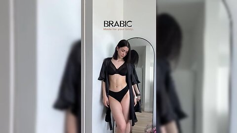 Body's Favorite Brand New Robe 🖤 Hidden Magic of BRABIC Lace | Brabic.com