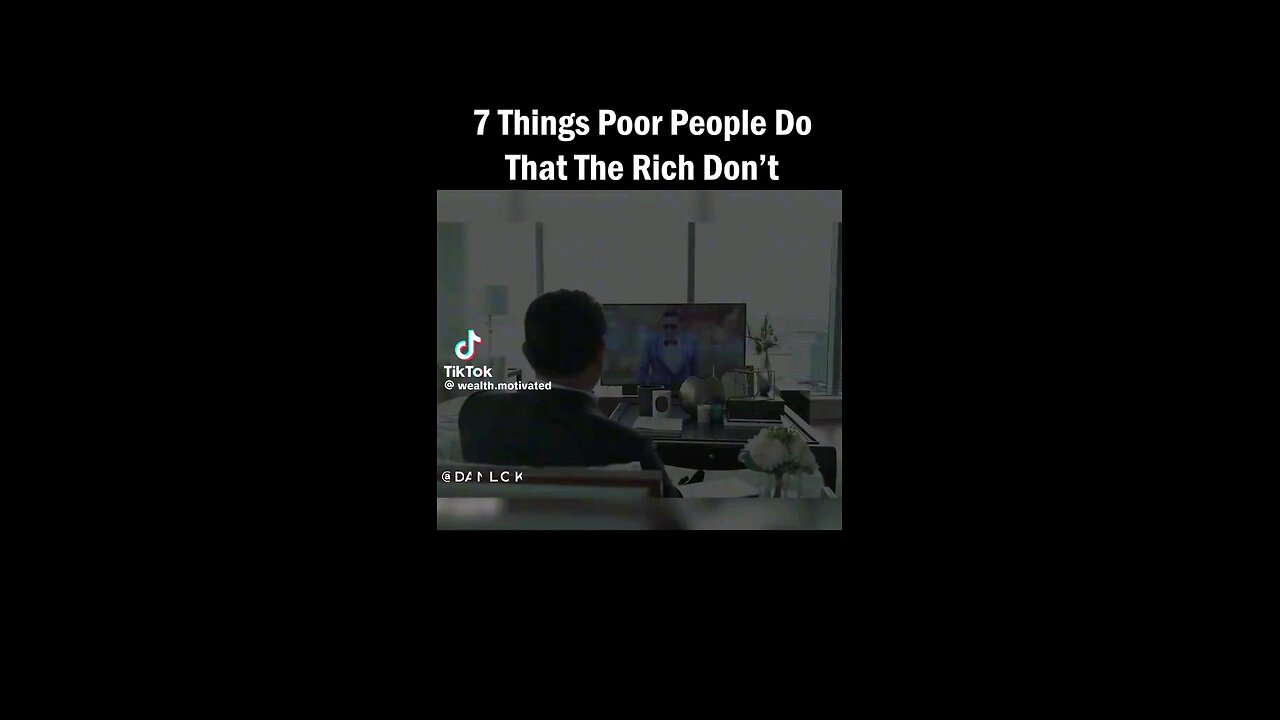 7 Things Rich people avoid | Rich people gets Raw everything