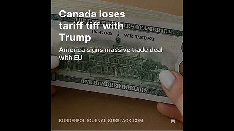 Canada has been smoked, suckered and screwed as EU makes deal with Trump