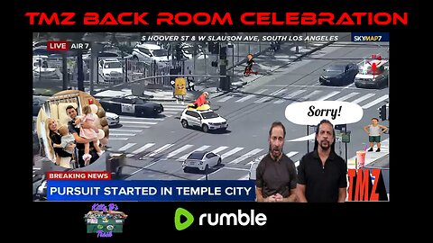 TMZ Backroom Celebration