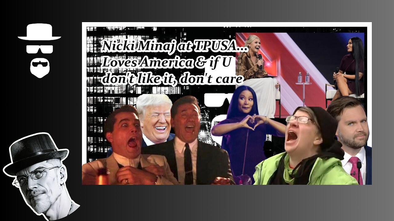 NICKI MINAJ SHOWED UP AT TPUSA...WHAT???
