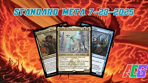 Watching The Standard Meta 07-22-25 to 07-28-25 | Magic the Gathering | MTG Metagame Analysis