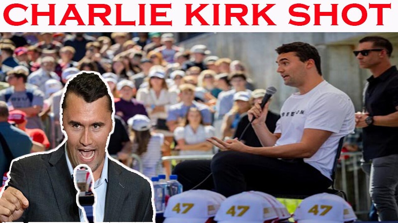 Charlie Kirk Shot in The Neck "Assassinated" at Utah University