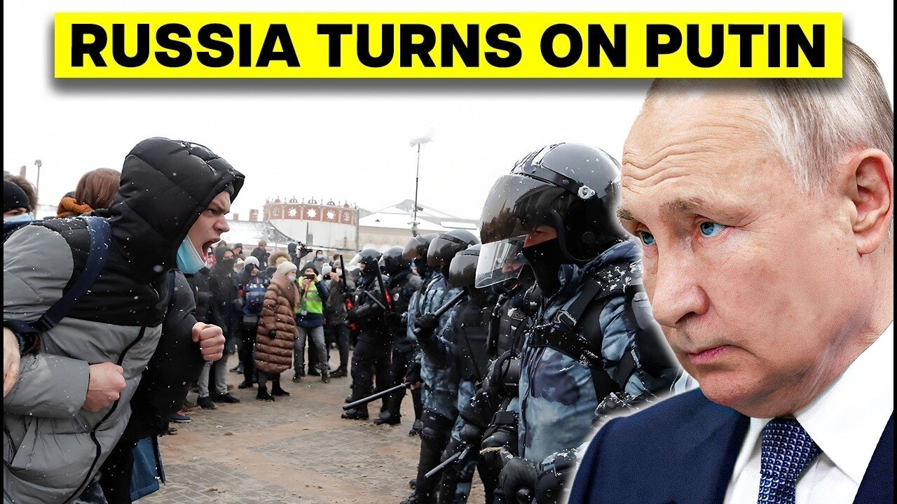 Russians Turn Against Putin - Russia Can't Afford to END the War