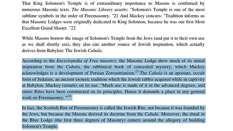 THE MASONIC ANTISEMITIC ZIONIST STATE OF ISRAEL - King Street News
