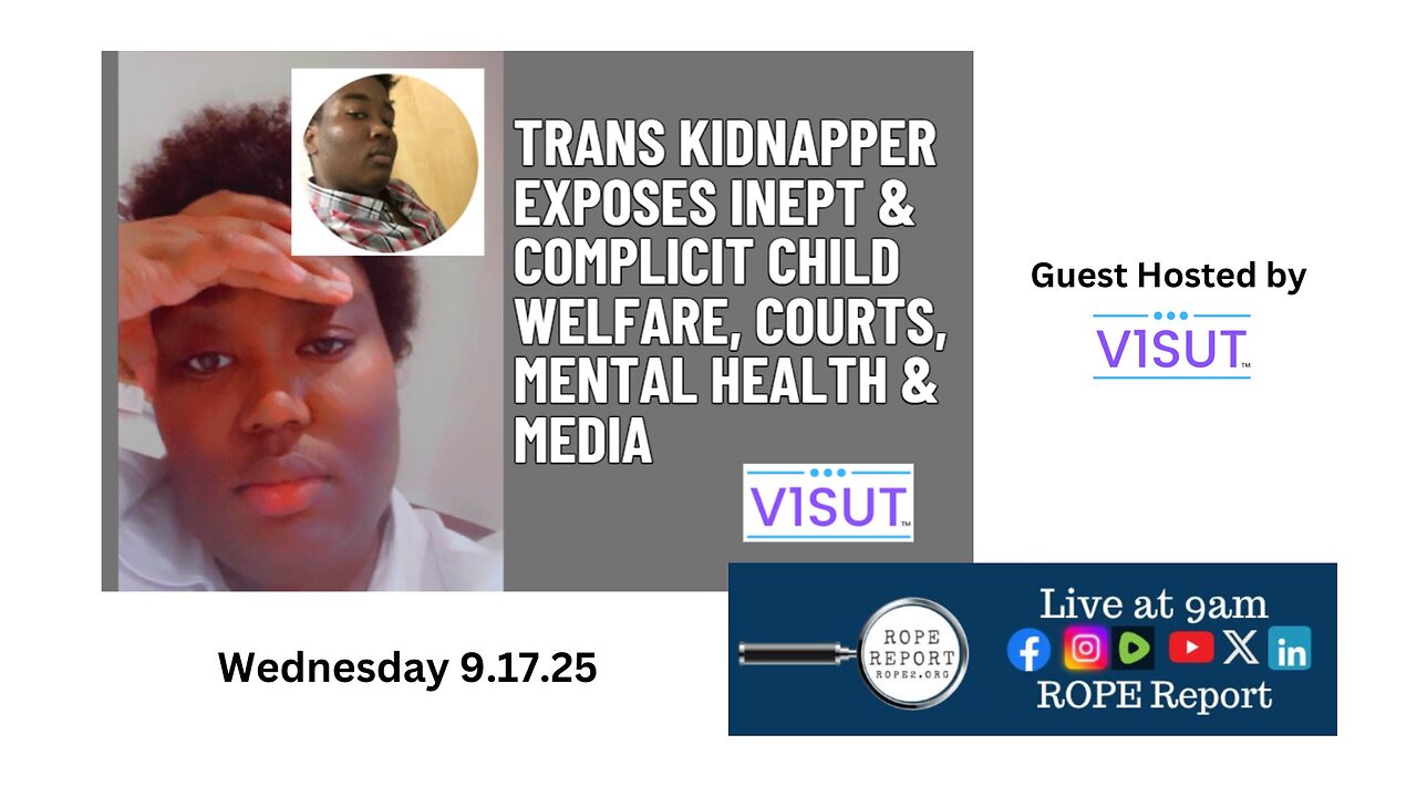 Trans Kidnapper Exposes Inept DHS, Courts, Mental Health System & Media