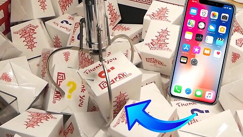 Lucky Mystery Box Claw Machine!