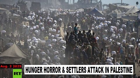 Hunger Horror & Settlers Attack In Palestine