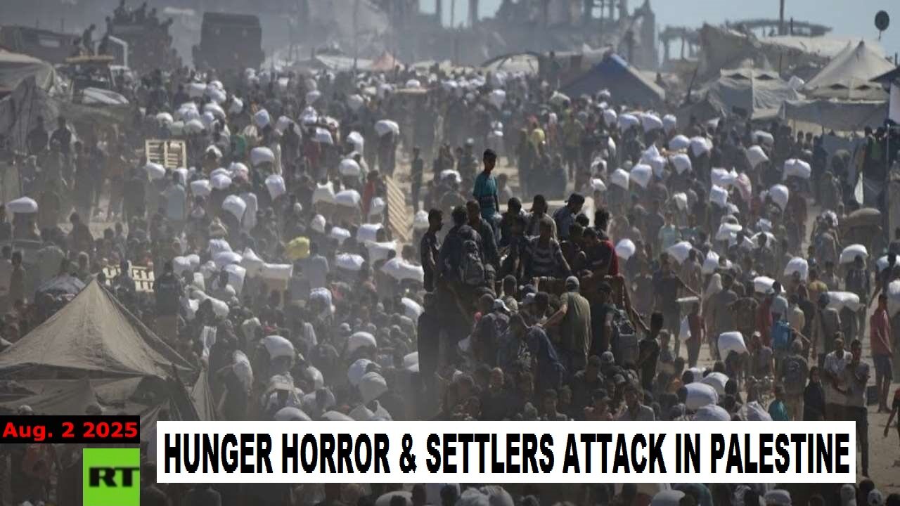Hunger Horror & Settlers Attack In Palestine