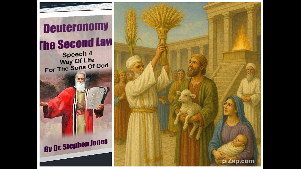 Deut 2ª Ley-DISCURSO 4-Cap. 8: LA LEY DE LOS PRIMOGÉNITOS, Dr. Stephen Jones