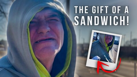 I Shared Jesus With a Homeless Man... He Gave Me His Last Sandwich