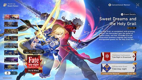 Sweet Dreams and the Holy Grail Mission - Honkai Star Rail - Version 3.4 Part 2