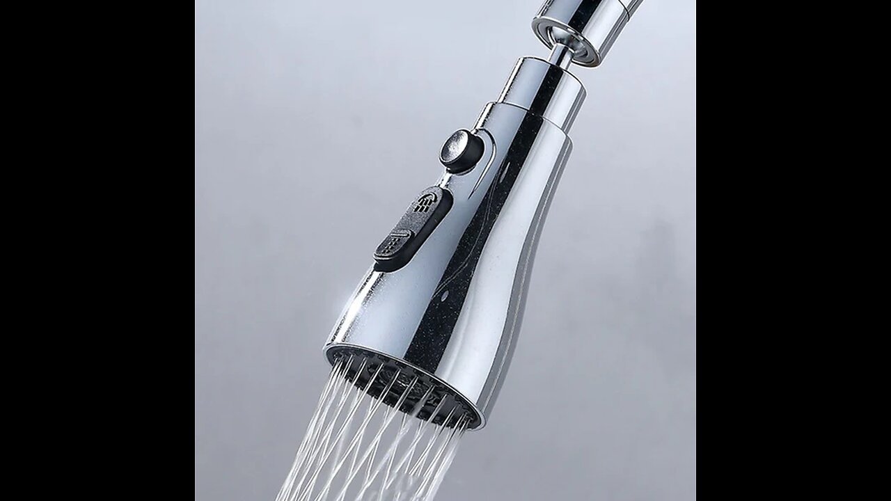 Pull Out Spray Head with 3 Water Modes, for Bathroom & Kitchen Faucet
