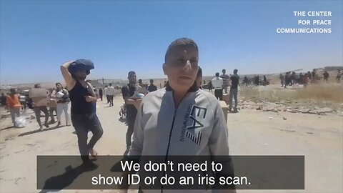 Palestinian Trump Feeds Us While Hamas Starves Us!