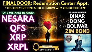 David XRPLion: Top 3 Mistakes To Avoid- Final Door Redemption Center Appt MUST WATCH TRUMP NEWS