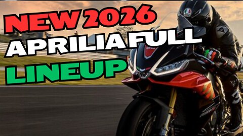 2026 Aprilia full lineup and prices