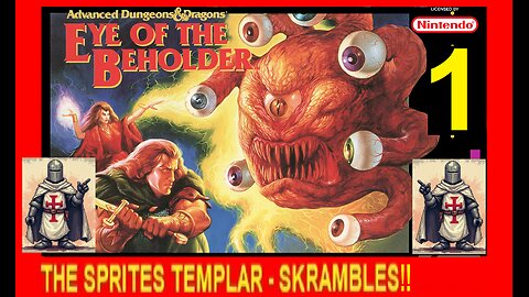 AD&D EYE OF THE BEHOLDER - SNES - Skwatter's SKRAMBLES!
