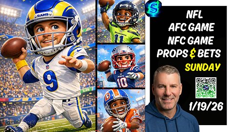 🏈 Best NFL Picks AFC Championship Patriots vs Broncos | NFC Championship Rams vs Seahawks |NFL Bets