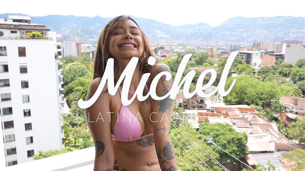 Michele Chica In Pink Bikini | Latina Casting