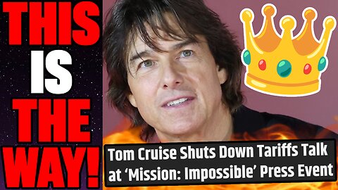 Tom Cruise OUTSMARTS Journalist's Divisive Political Question While Promoting Mission Impossible!