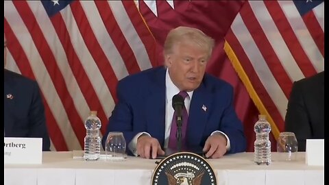 Trump in Qatar: We're The Hottest Country In The World
