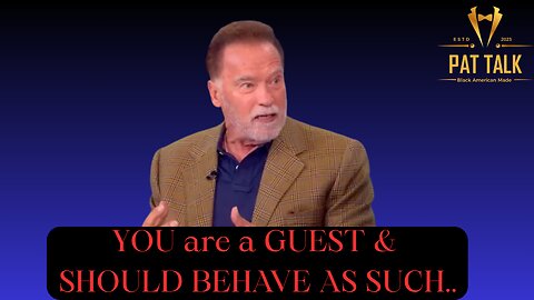 Arnold Schwarzenegger SCOLDS ENTITLED Immigrants.