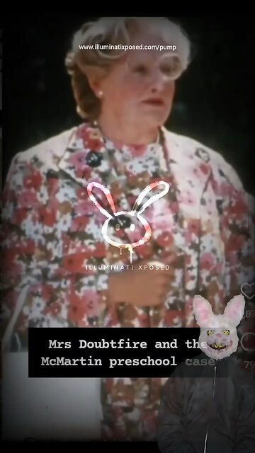 Right in front of our faces, Mrs. Doubtfire