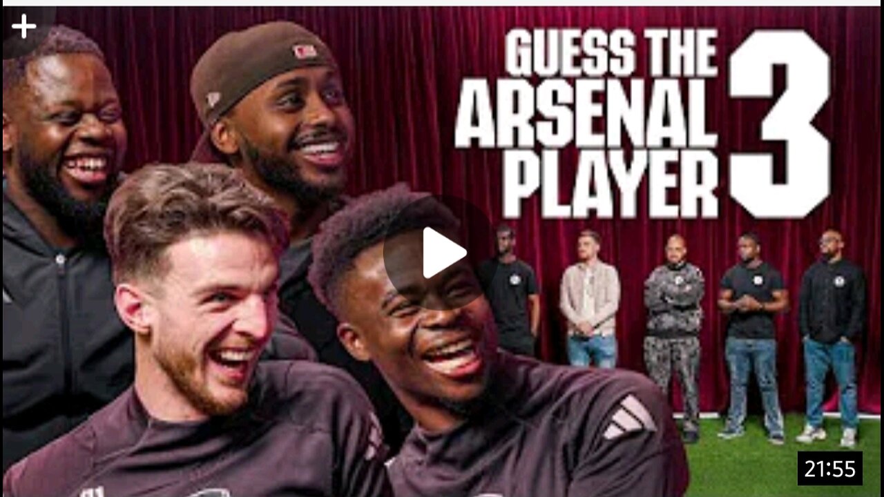 DID THEY GET IT RIGHT?! | GUESS THE ARSENAL PLAYER 3 | Declan Rice, Bukayo Saka