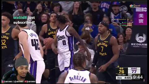 Flight reacts to Golden State Warriors vs Sacramento kings full game highlights
