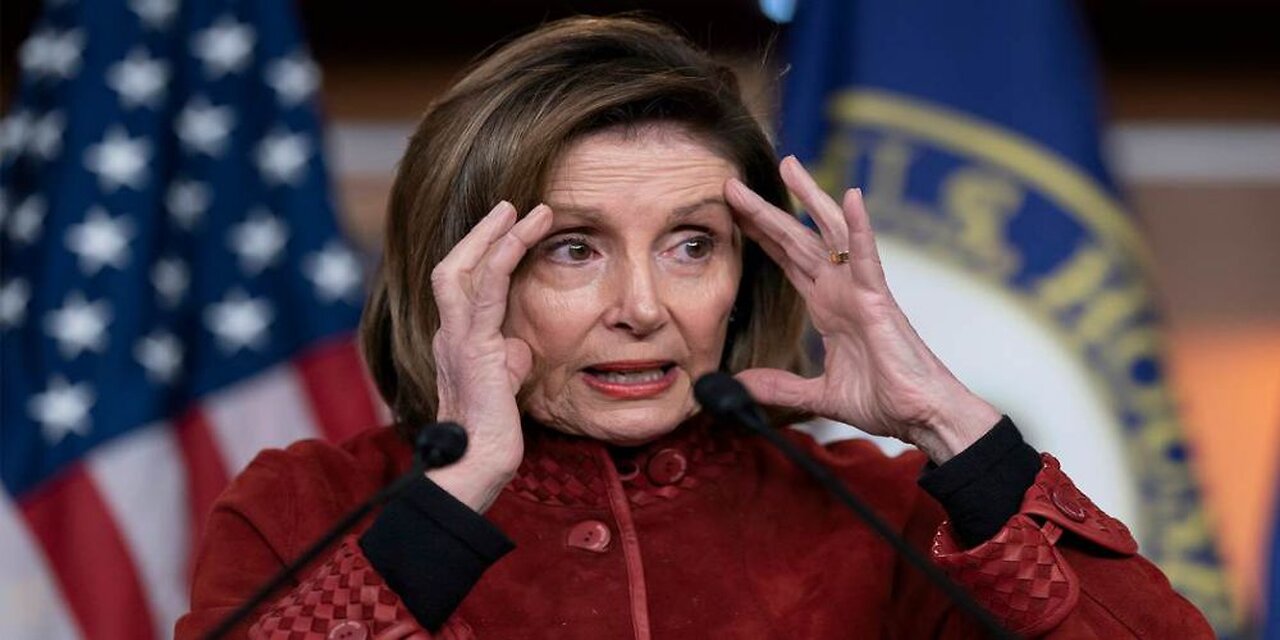 Watch Nancy Pelosi Gets Flustered With CNN