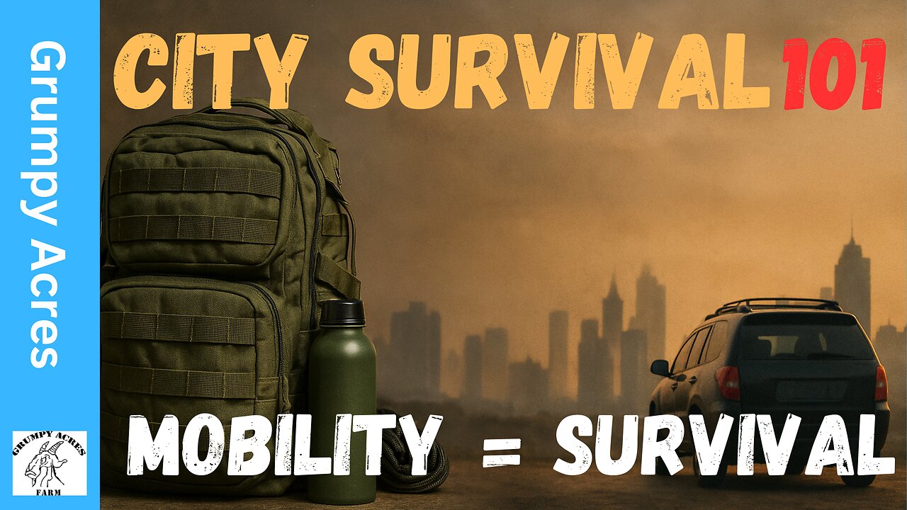 City Survival 101: Mobility Means Survival