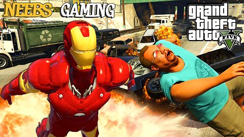 GTA 5 - IRON MAN MOD - FUNNY MOMENTS - Grand Theft Auto 5 Gameplay Video
