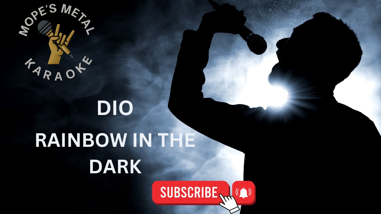 Dio - Rainbow In The Dark Karaoke