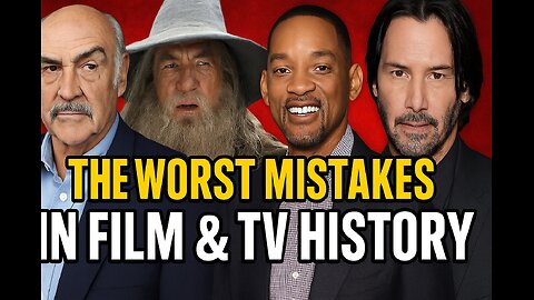 The Dumbest Mistakes in Film & TV History (That Changed Pop Culture)