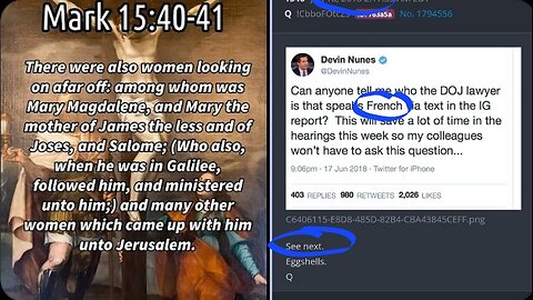 🇫🇷 Q 1540, Q 1541 & Mark 15:40 | Mary Magdalene Traveled To France After Crucifixion