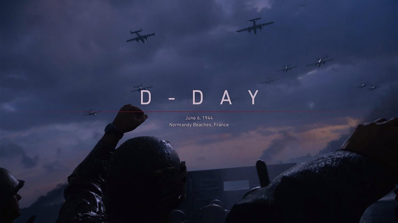 WWII D-DAY, CALL OF DUTY
