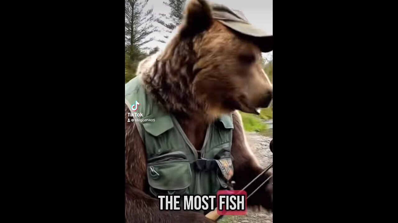 Bear Vlog: Gone Fishin’ Like a Pro 🐻🎣