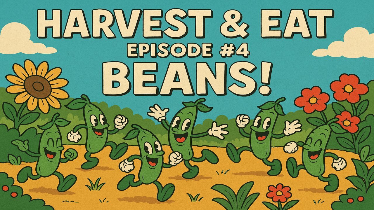 Harvest & Eat Episode #4 BEANS!
