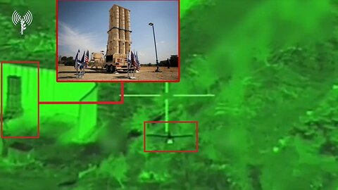 Drones Swarm Zionist Air Defenses — Shahed-101 Nearly Hits Arrow-3 Launcher
