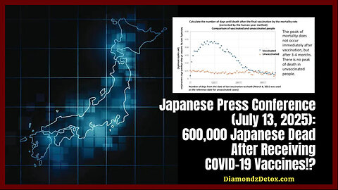 🎌💉 Japanese Researchers Unleash Smoking Gun Proof of Covid Vaccine 'Death Waves' This is Genocide!