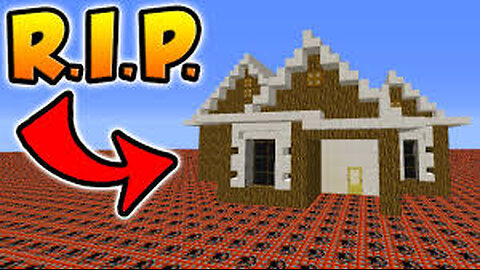 Blow up a building by TNT in minecraft...