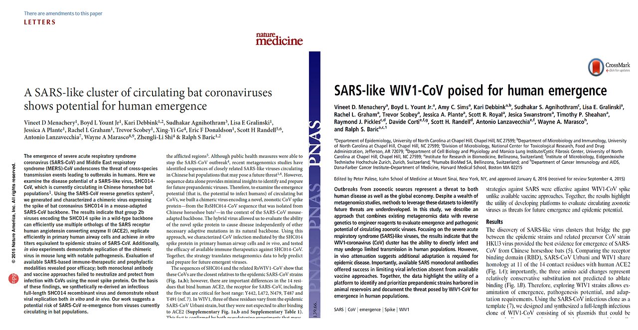 2022 Dr Peter McCullough™ Explains the Menachery Papers Describing Creation of Primordial SARS-CoV-2