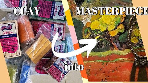 Polymer Clay Bookmarks Making-At the Foot of the Mountain