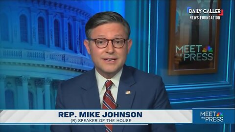 Speaker Johnson Spars with Welker Over Trump-Backed Bill